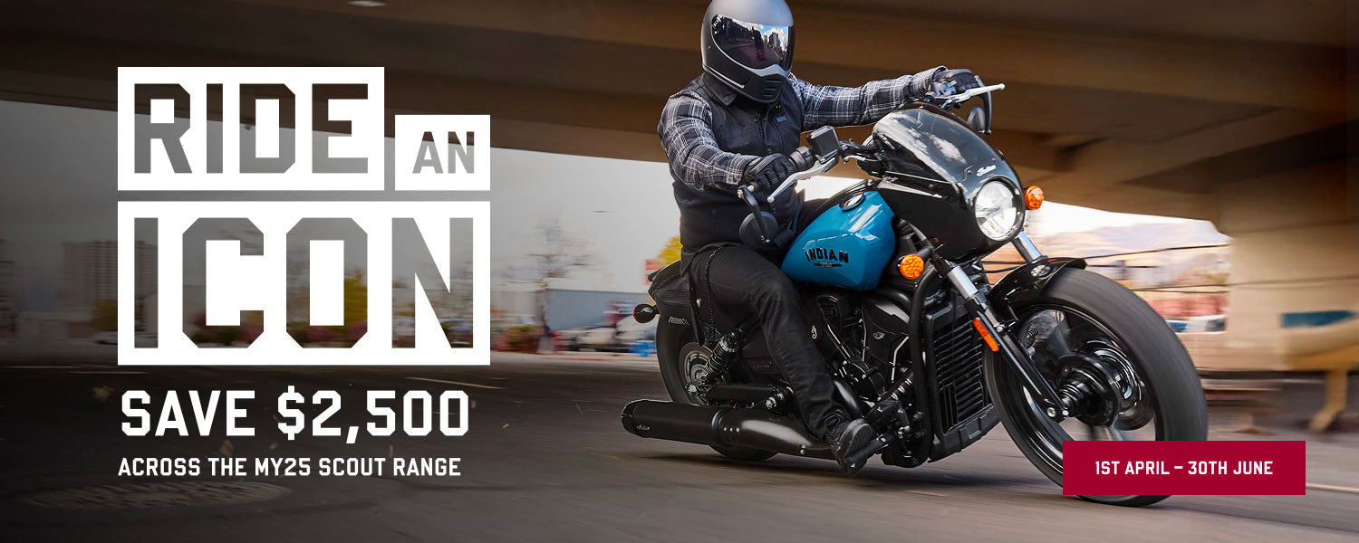 RIDE AN ICON — Scout Run‑Out Is On