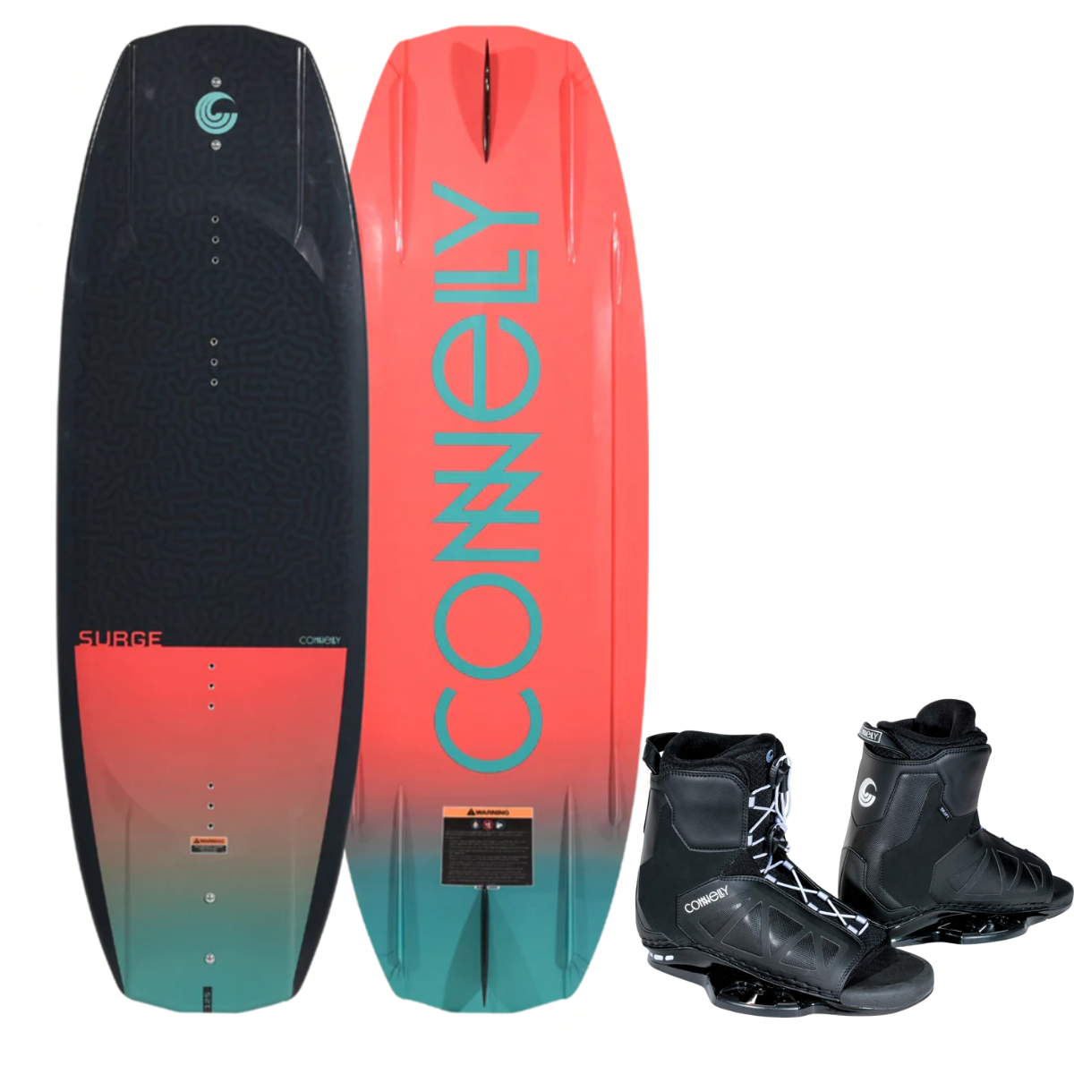 SURGE KIDS WAKEBOARD W/DRAFT BINDING