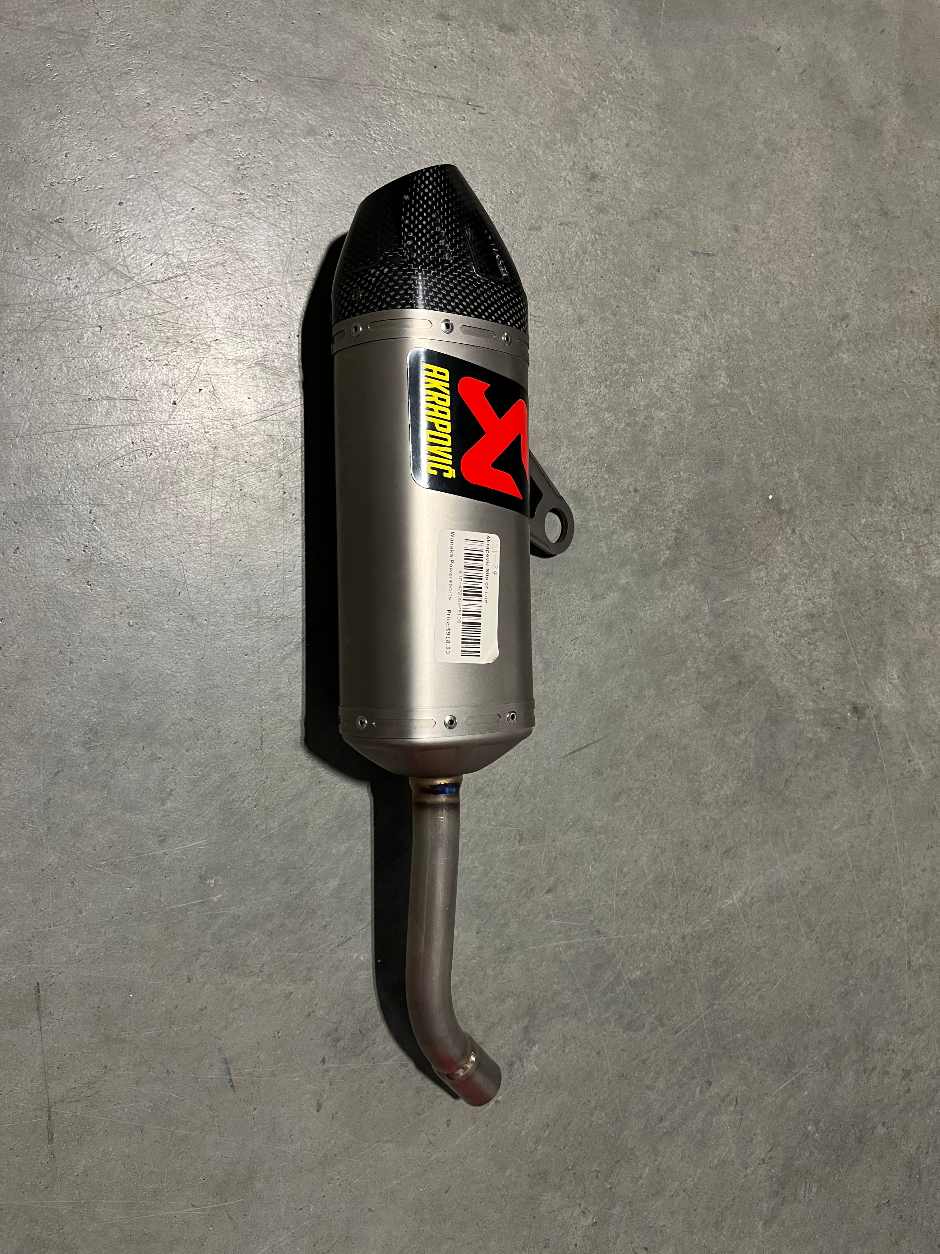 Akrapovic Slip-On Line MC85 21'-24' Exhaust