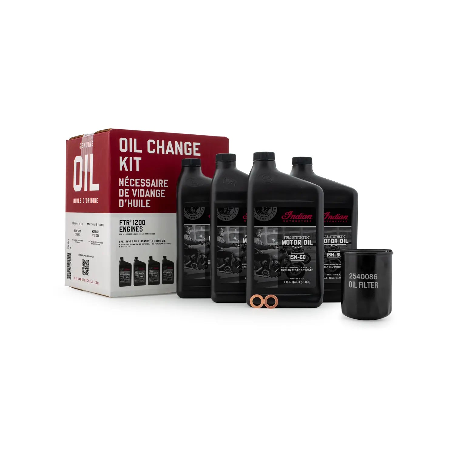 Indian Oil Change Kit - FTR