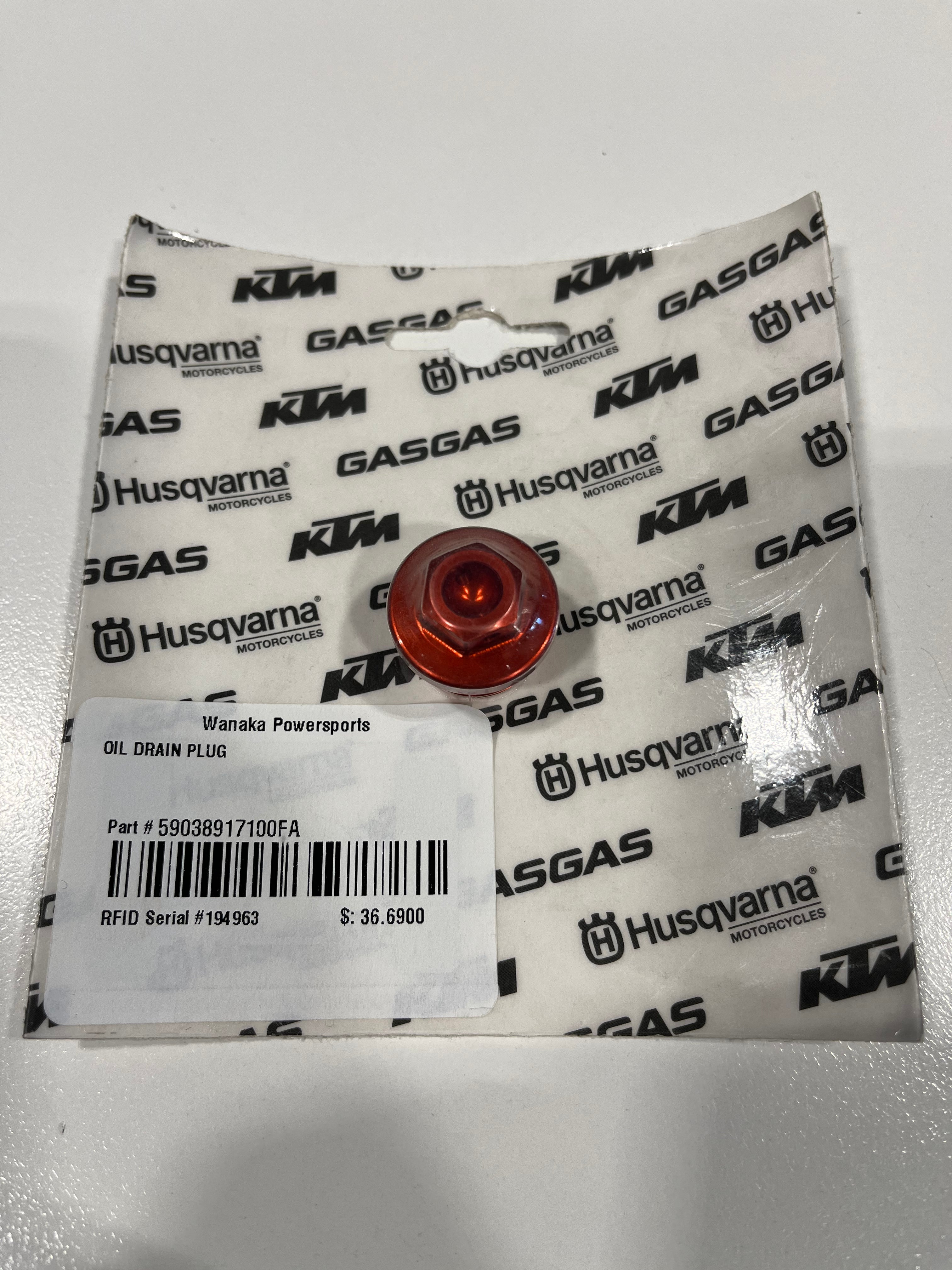 GASGAS Oil Drain Plug