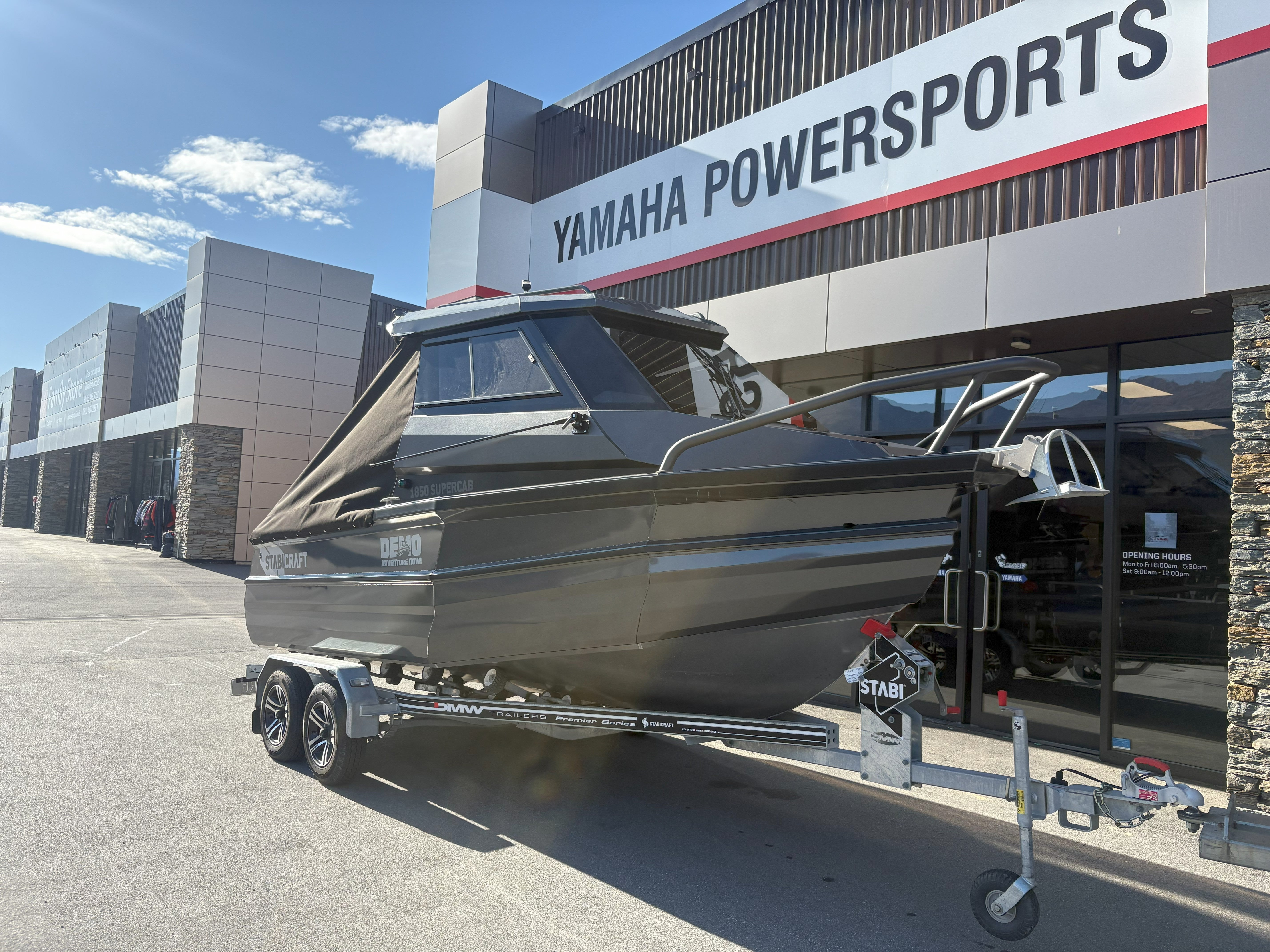 Stabicraft 1850 Supercab Sportfish + Yamaha 130HP Outboard + DMW Trailer