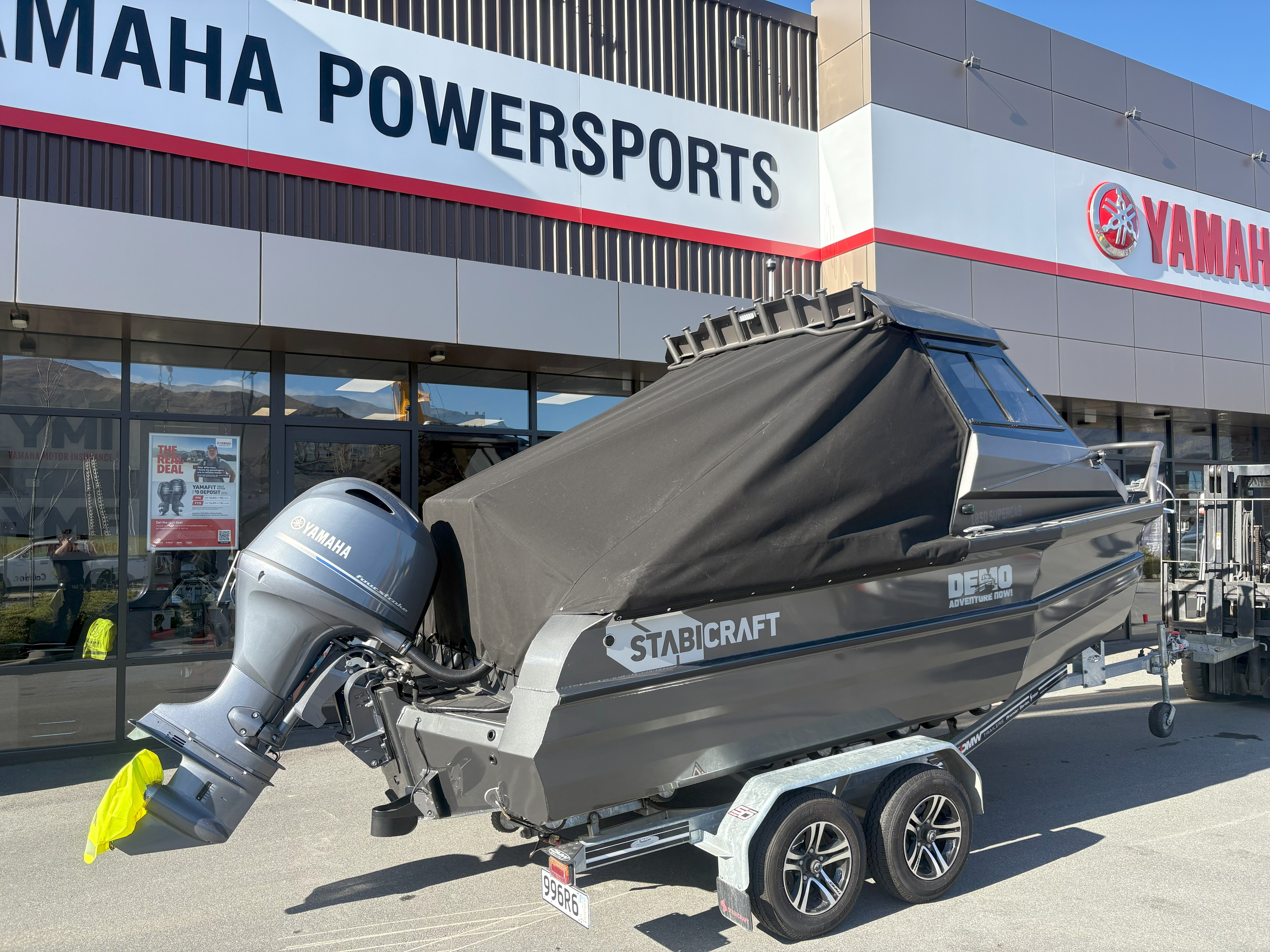 Stabicraft 1850 Supercab Sportfish + Yamaha 130HP Outboard + DMW Trailer