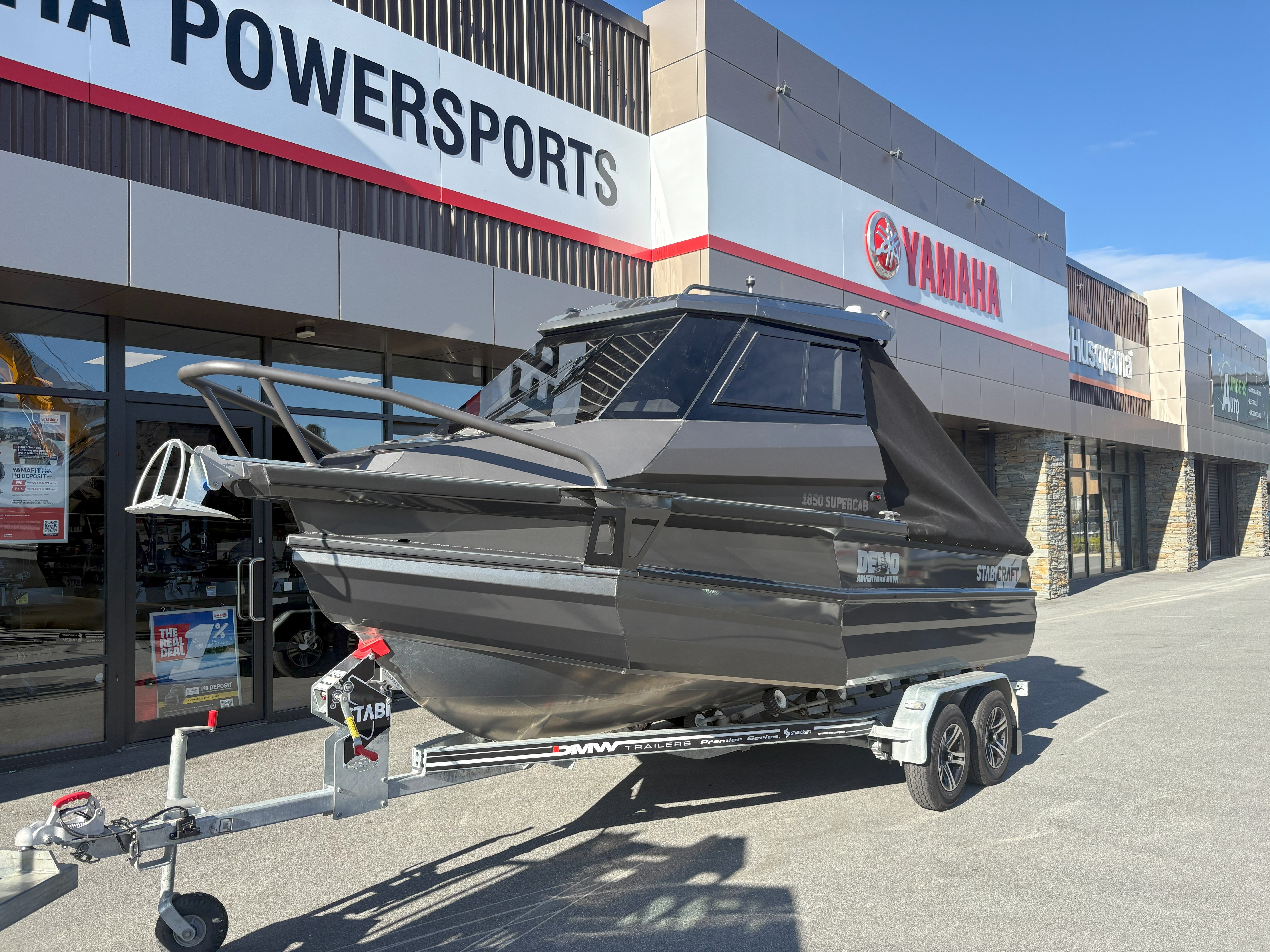 Stabicraft 1850 Supercab Sportfish + Yamaha 130HP Outboard + DMW Trailer