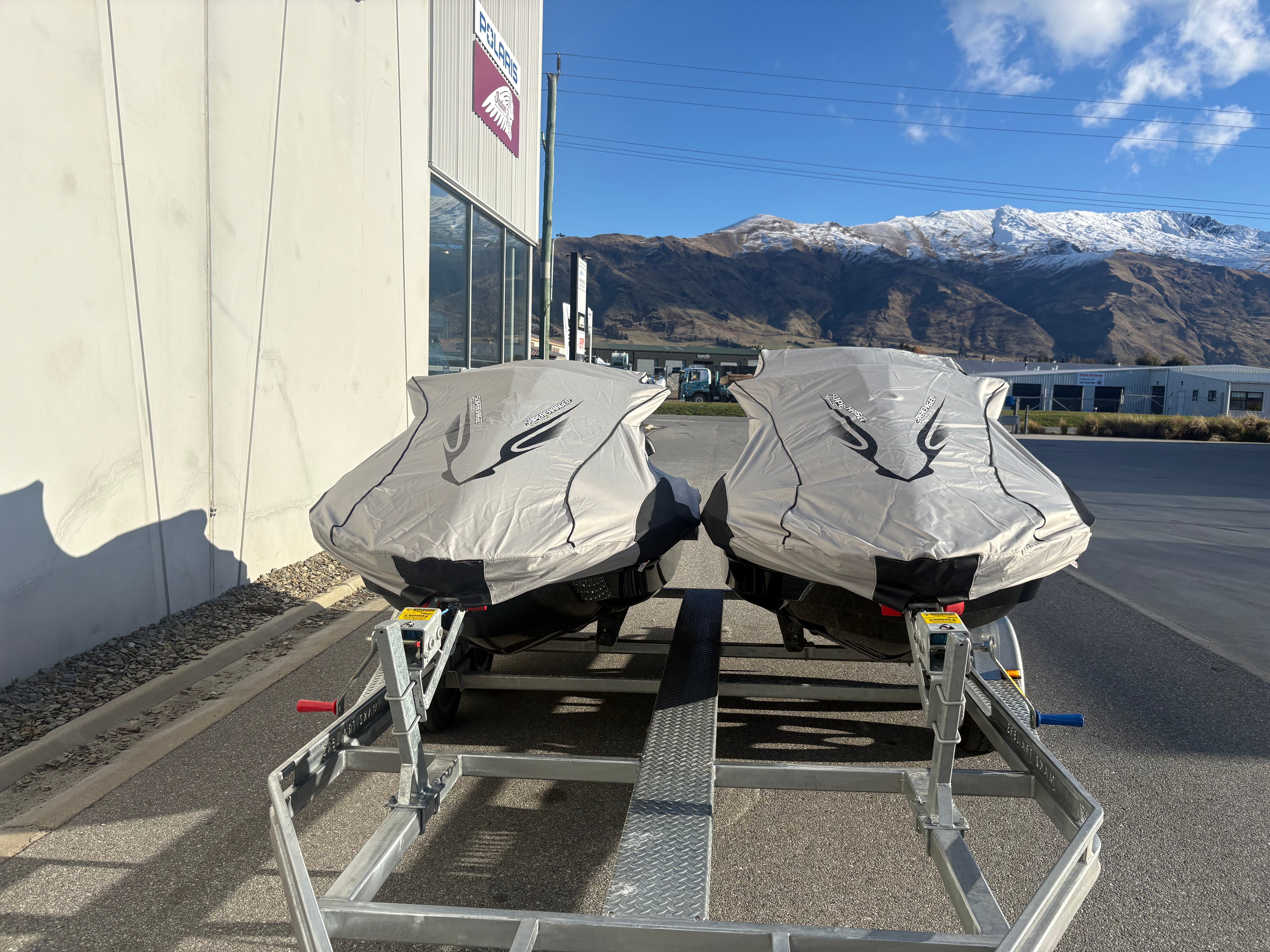 Ultra 310X x 2 on Trailer