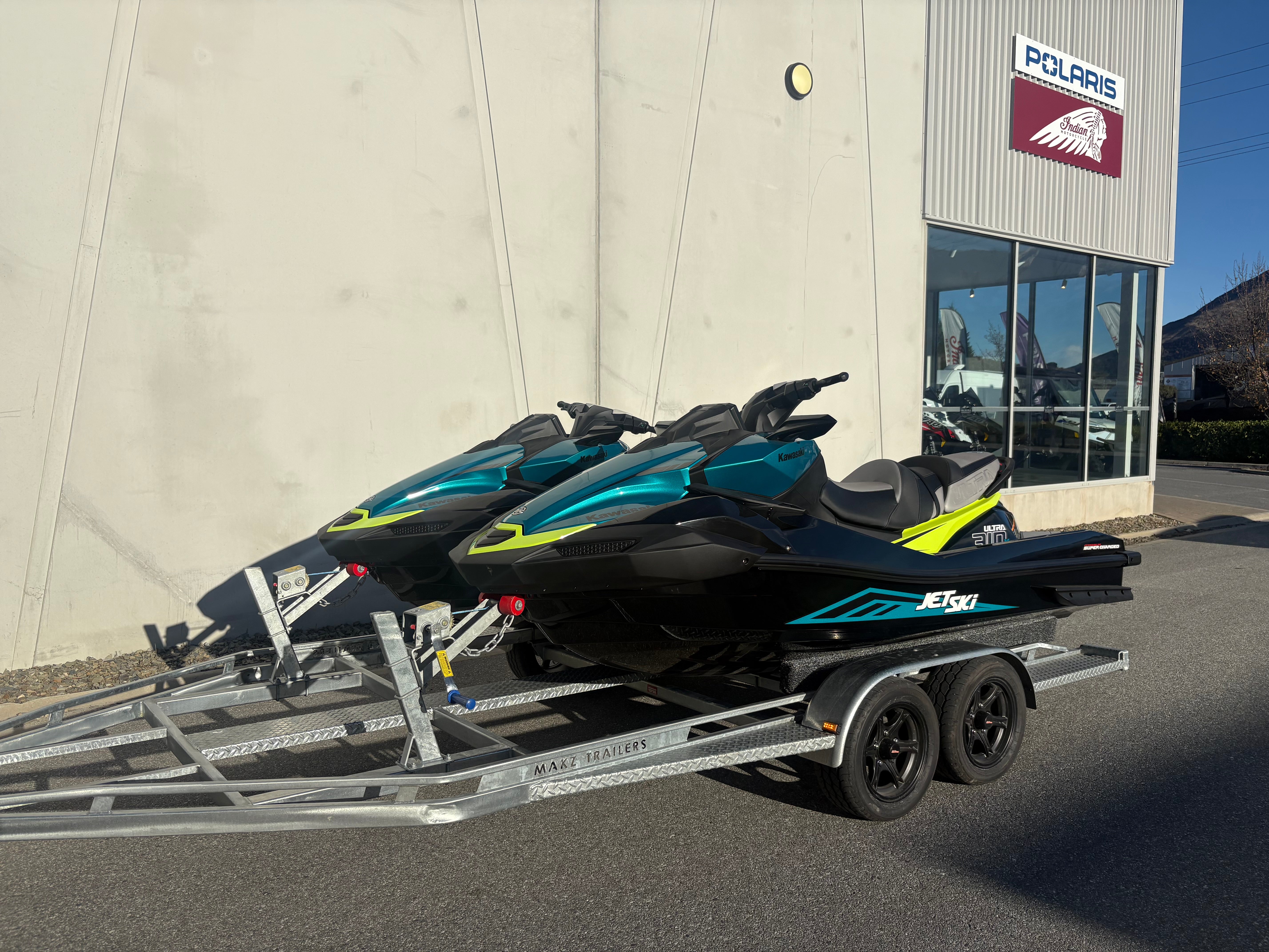 Ultra 310X x 2 on Trailer