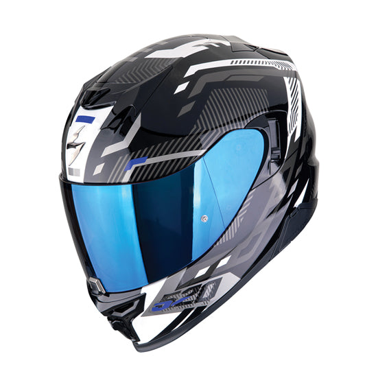 Scorpion EXO-520 EVO AIR RANKA - Blk/Wht/Blu